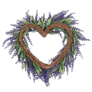 זר פרחים מלאכותיים לדלת הבית