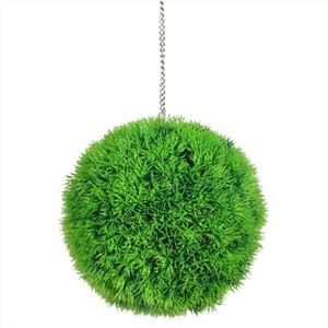 כדור דשא מלאכותי עלים ירוקים בהירים